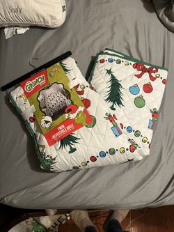 Grinch Christmas Quilt