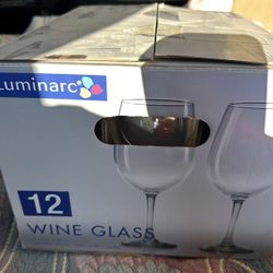 Wine Glasses 12 Piece