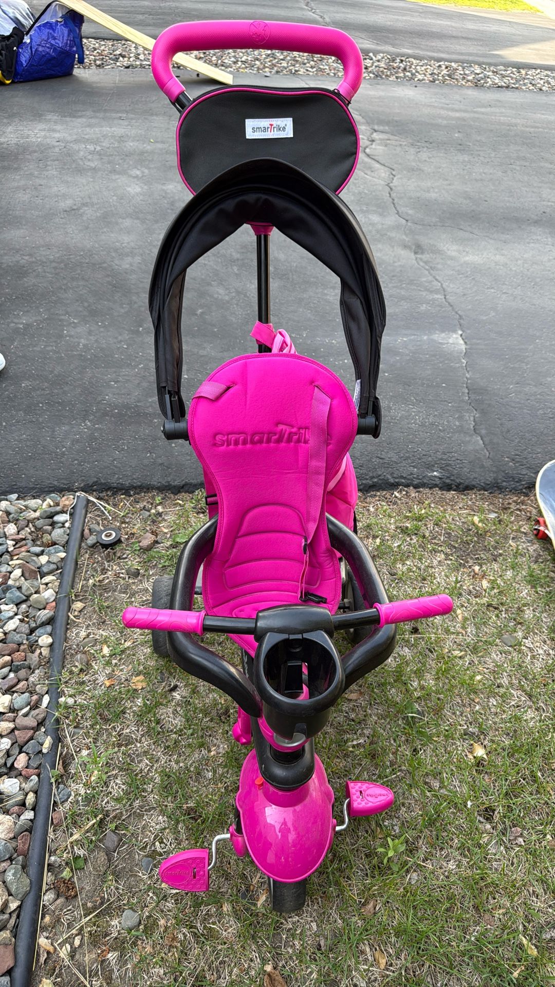 smarTrike Swing DLX, 4-in-1 Toddler Tricycle 15M - Pink