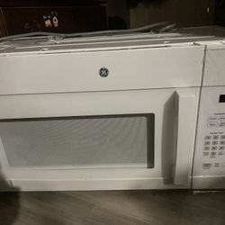 GE LG Over The Counter Microwave White