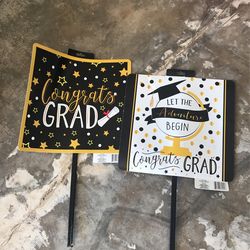 Graduation signs