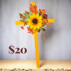 Cemetery Thanksgiving Crosses 