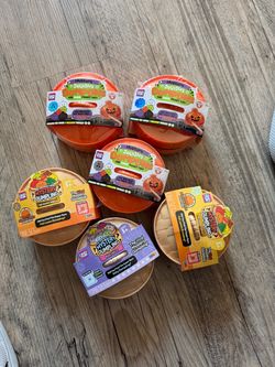 Crazy Fun Mystery Squishy Dumpling Fidget Toys – Lot of 7