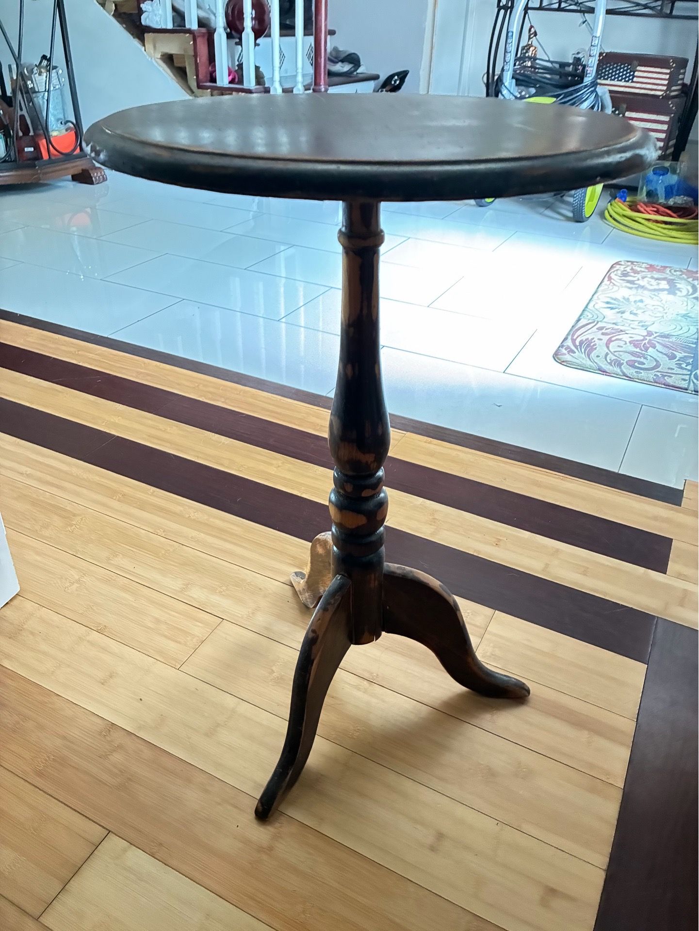 Wood multi-use table