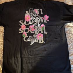 Anti Social Social Club 3m Reflective “Ornamental” Shirt Size XL