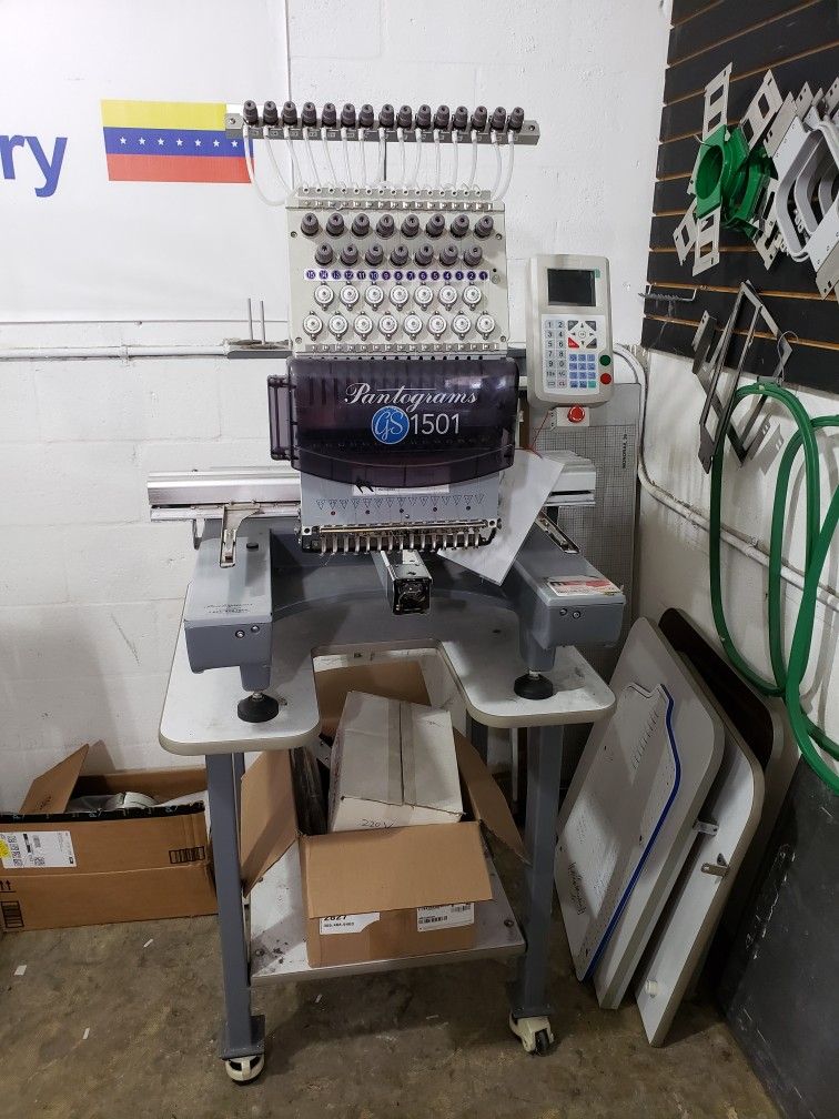 Embroideri Machine Pantograms Like New