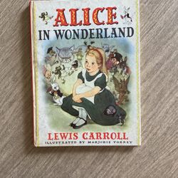$90 ALICE  IN  WONDERLAND Copywriter 1955