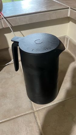 Black Insulated Thermal Carafe with Lid
