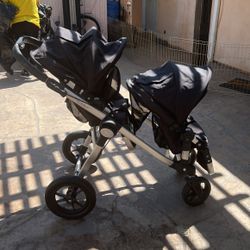 Baby Double Stroller 