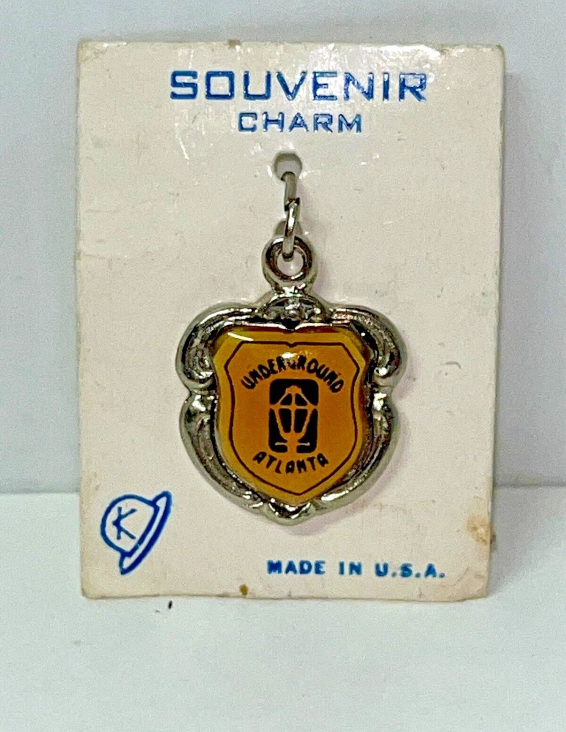 Underground Atlanta Hard Enamel Souvenir Charm