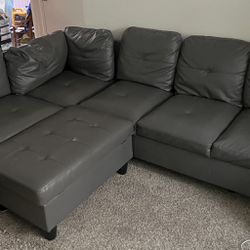 Leather Sectional Coach 