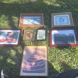 Framed Vintage Art 30$ Each 