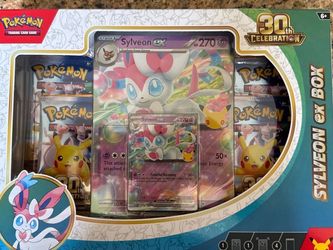 30th anniversary Pokemon ex box
