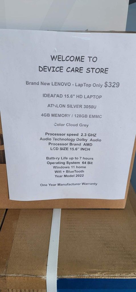 LENOVO LAPTOP