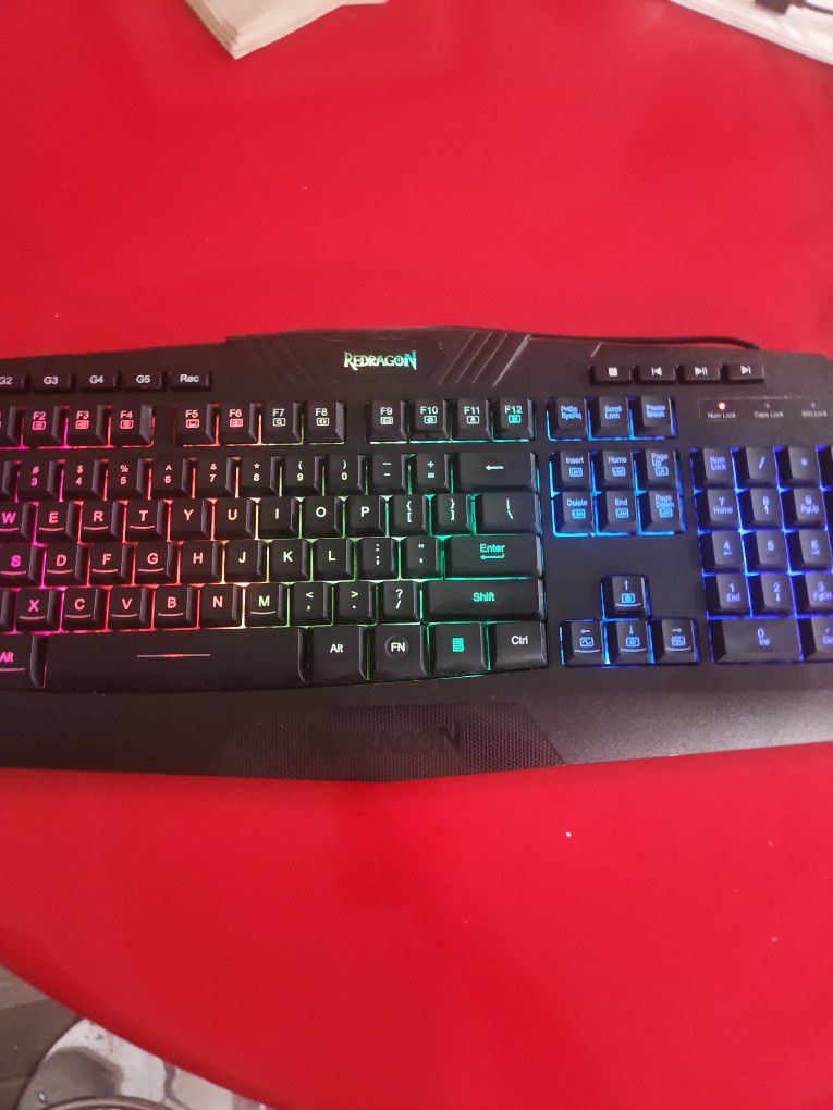 RedDragon PC Gaming keyboard Color Changing 