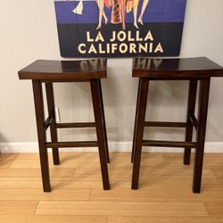 Wooden Bar Stools 