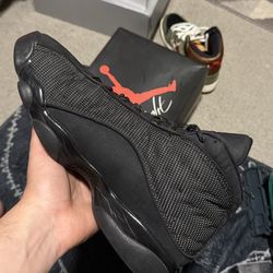 Jorden 13 Black cats, size 12 used no box.