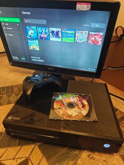 Xbox one with GTA V disc