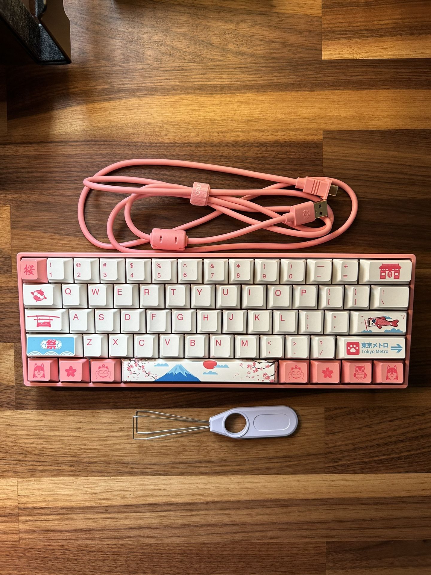 EPOMAKER AKKO 3061S World Tour Tokyo Japan Theme Keyboard