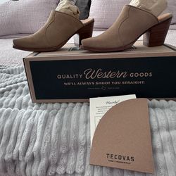 Tecovas Handcrafted Leather Mules