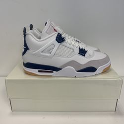 Nike SB x Jordan 4 Retro - Navy Blue - Size 10.5M - Brand New