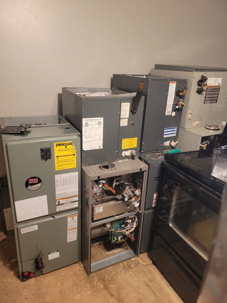 Furnace With A Coil- 