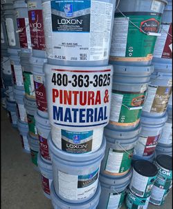 Pintura y material