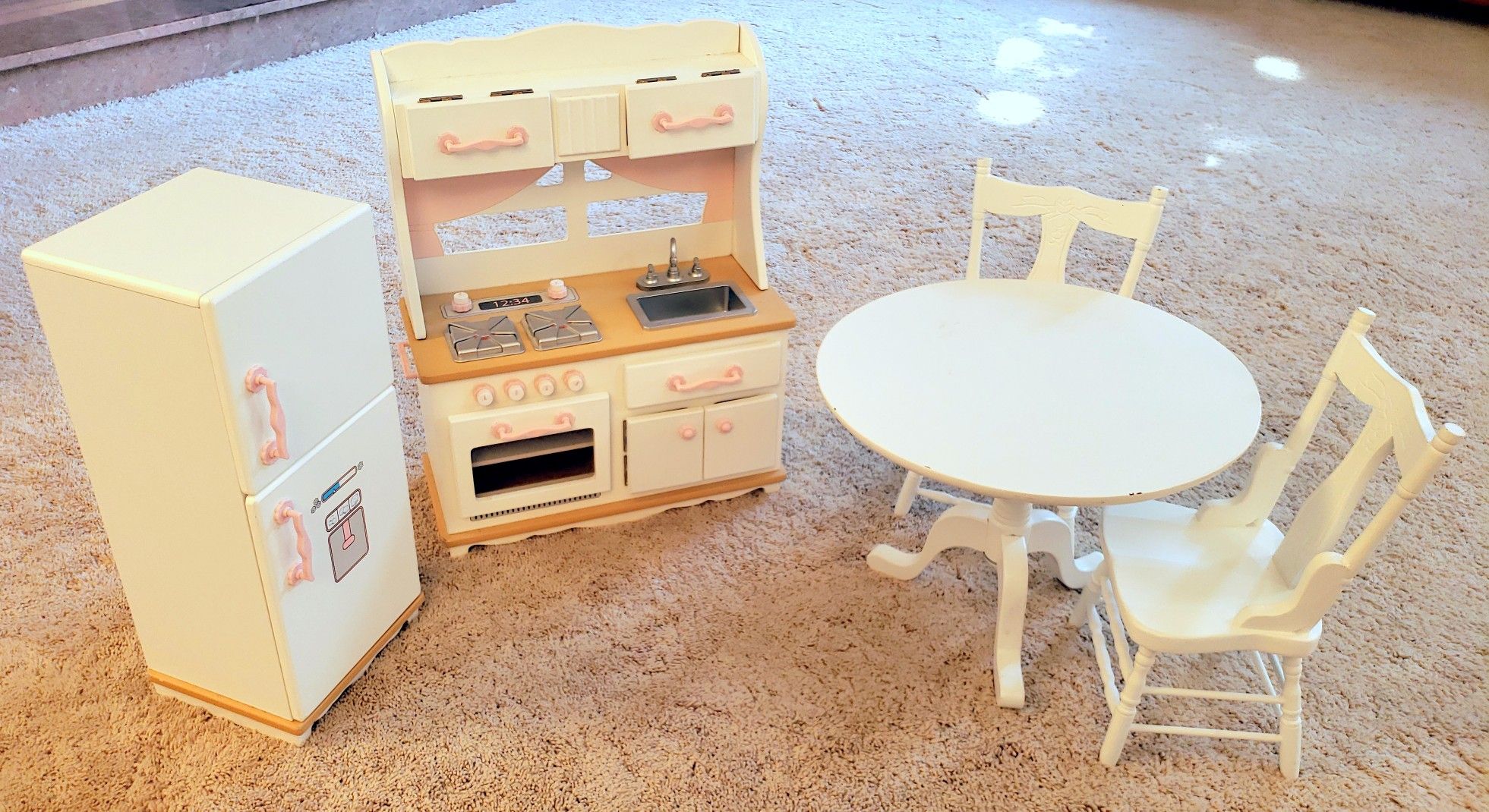 Battat Our Generation 18" Doll Kitchen Set & Table(fits American Girl)