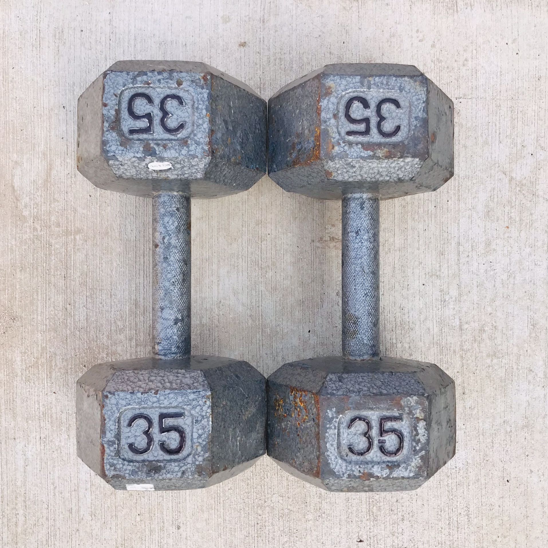 35 Lb Dumbbell Weights Set