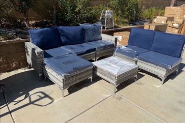 7 piece patio furniture set