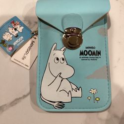 MINISO MOOMIN MINI PURSE TEAL MEDIALINK