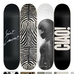 Manic Cherry Skateboard Wall Art “It Girl” Design