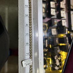 14K CHINO LINK BRACELET 