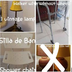 Sillas varias