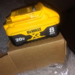 DeWalt Xr8 Amp Batteries $100 Each For Two For $180