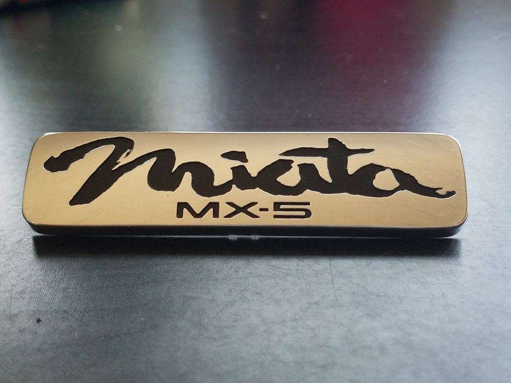 99-05 Miata Rear Nameplate Emblem