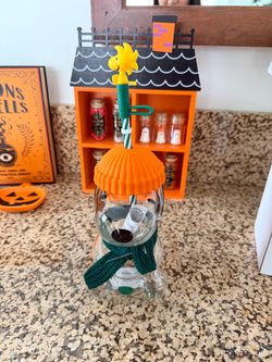 Snoopy x Starbucks glass cup