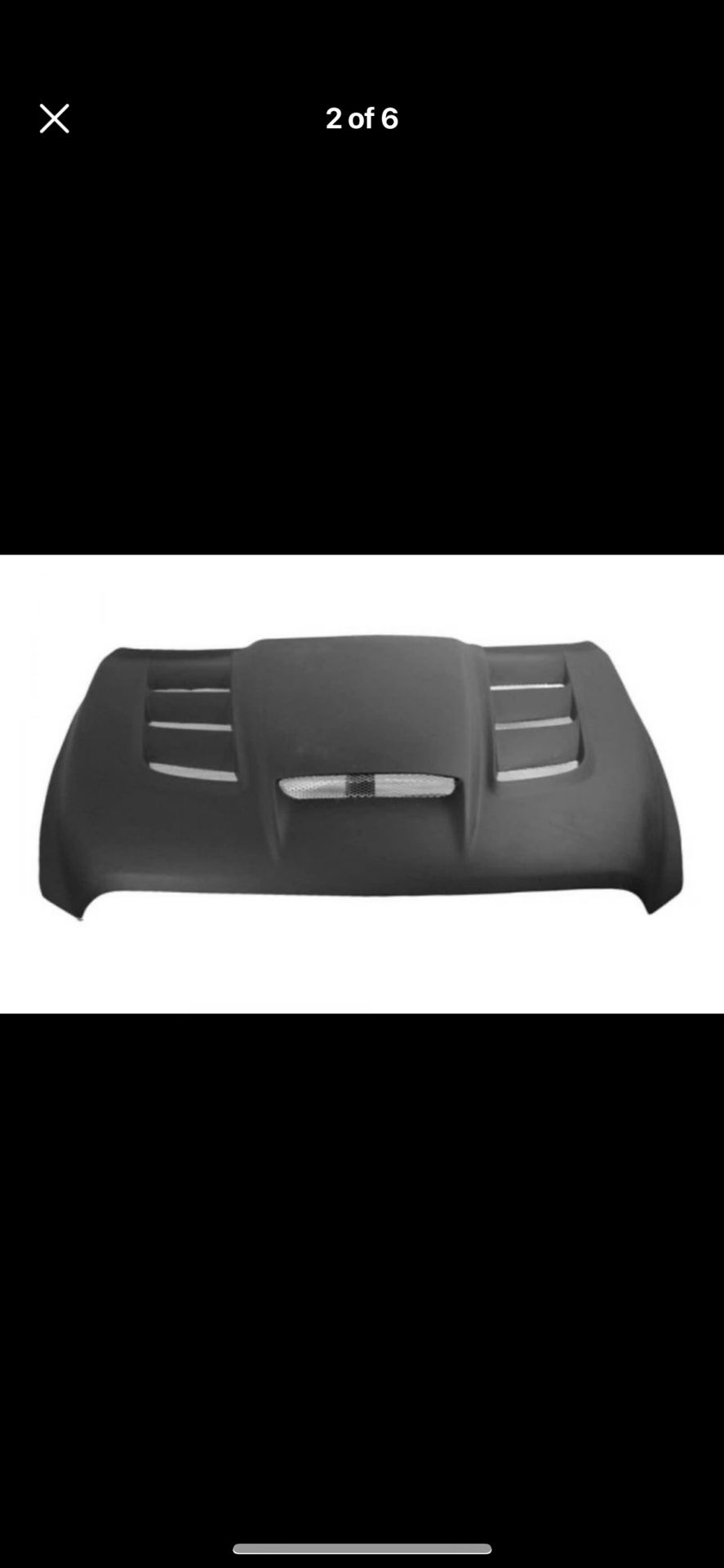 Ram 1500 VIP Style Ram Air Hood