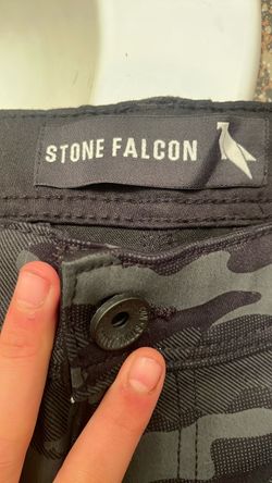 Stone Falcon Black Camo Pants