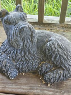 Scottie Concrete Statue 