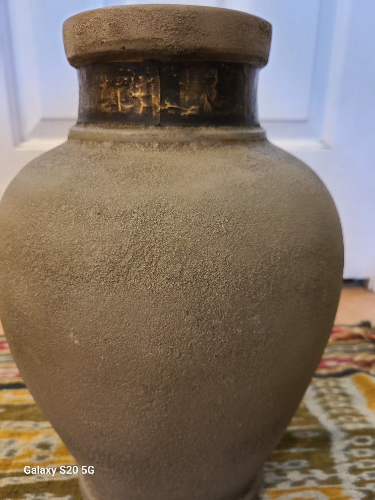 Decorative Rustic Earty - Toned Vase
