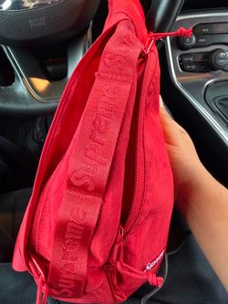 Supreme Red Sling Bag
