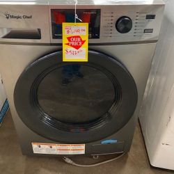 Magic chef two and one washer and dryer  H