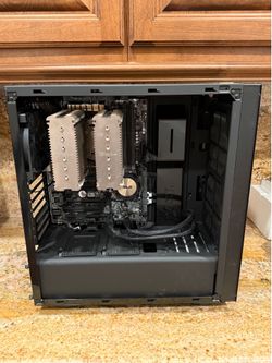 NZXT Computer Case w Fan Power Supply Motherboard