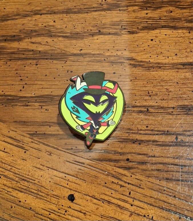 Asmodeus Valentine's Day Pin