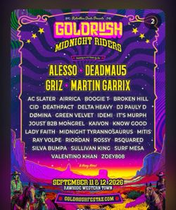 Saturday goldrush tickets