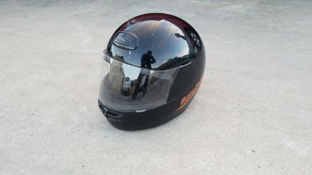 Harley Davidson motorcycle helmet
