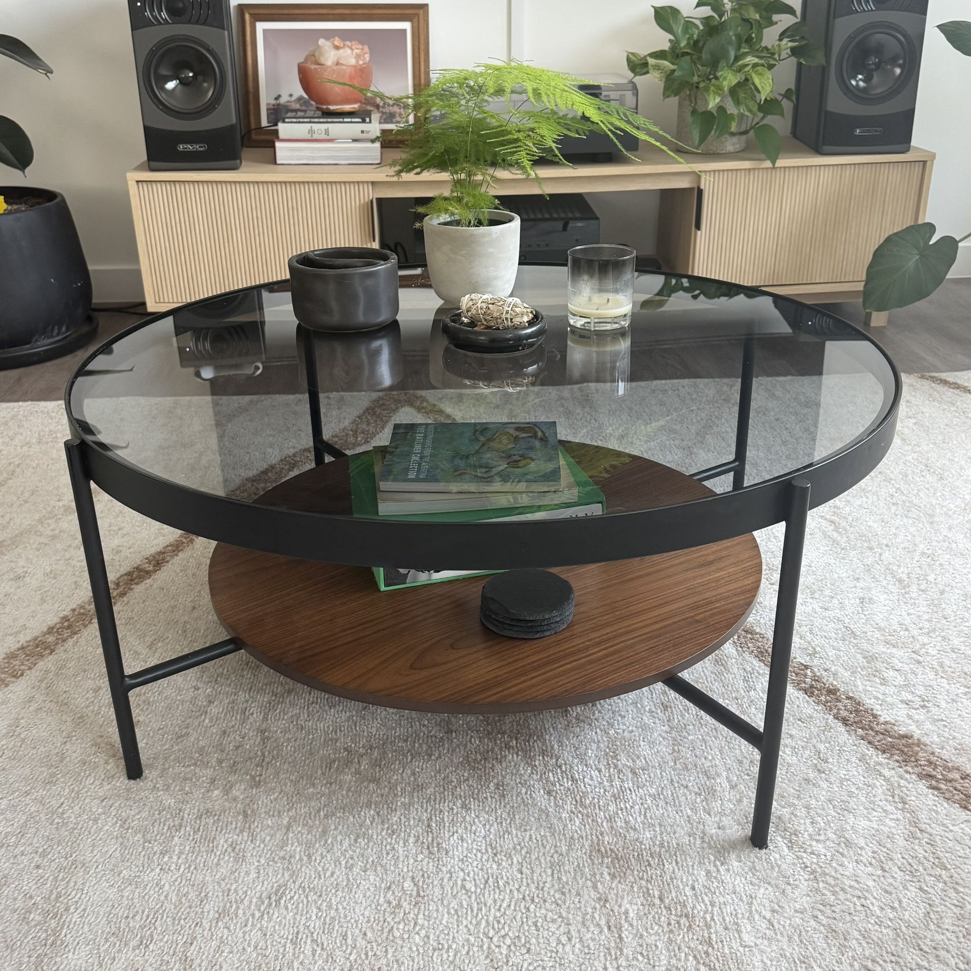 Article Glass Coffee Table