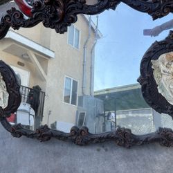 Vintage antique french rococo mirror