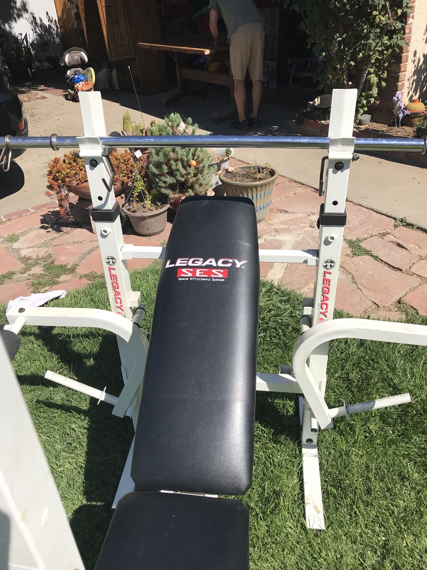 Legacy SES weight lifting system for Sale in Sacramento CA OfferUp